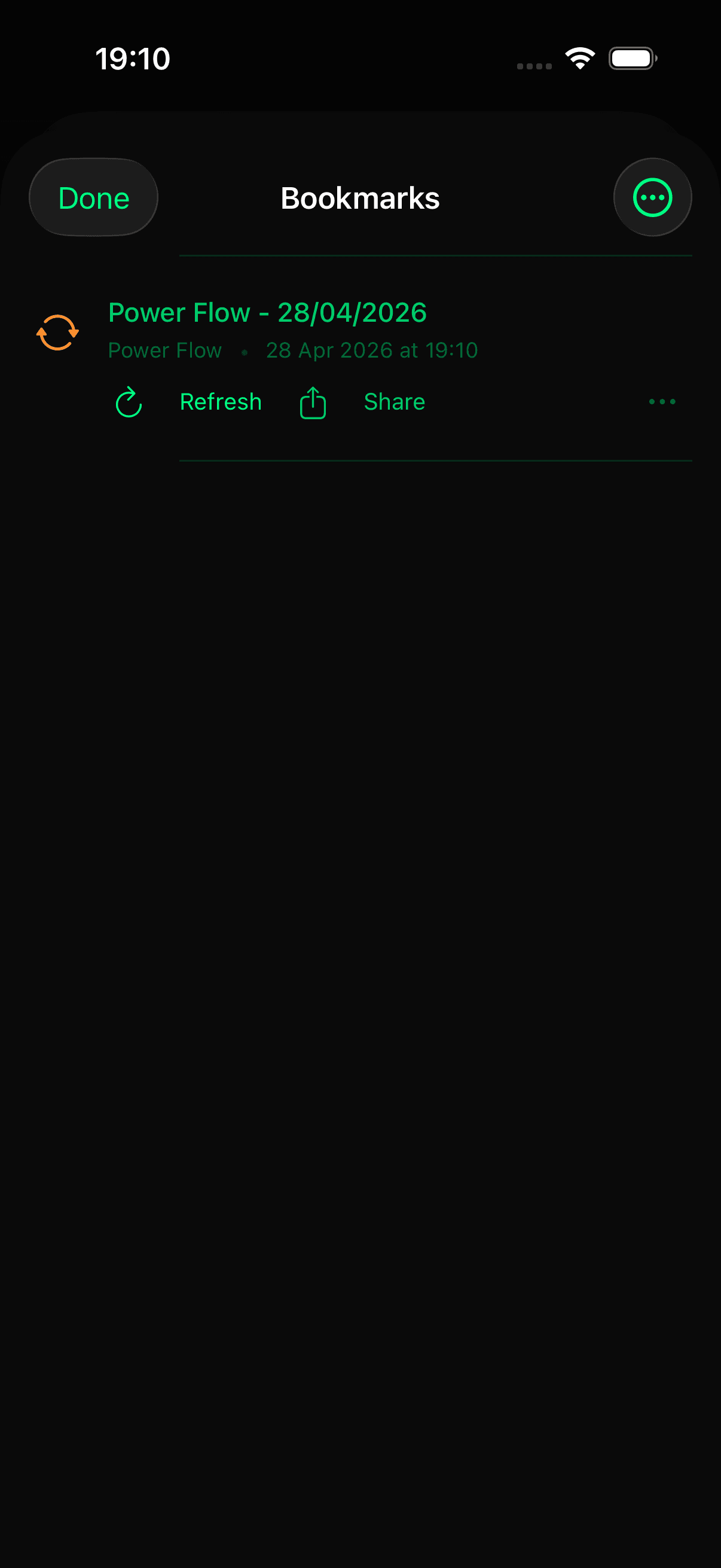 Bookmarked conversation threads