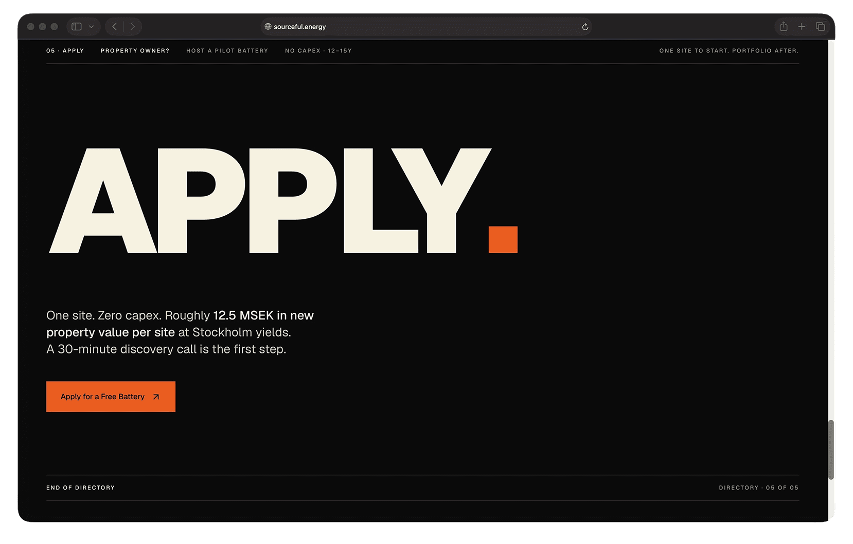 Apply spread